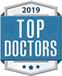 Logo Recognizing Cornerstone Foot & Ankle's affiliation with Top Doctors