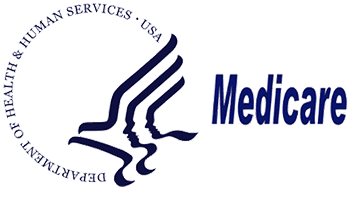 Logo Recognizing Cornerstone Foot & Ankle's affiliation with Medicare